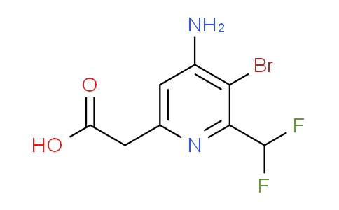 AM208568 | 1806814-93-6 | 4-Amino-3-bromo-2-(difluoromethyl)pyridine-6-acetic acid