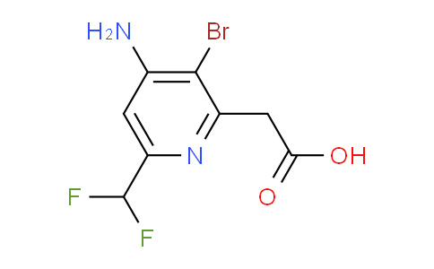 AM208570 | 1805347-16-3 | 4-Amino-3-bromo-6-(difluoromethyl)pyridine-2-acetic acid