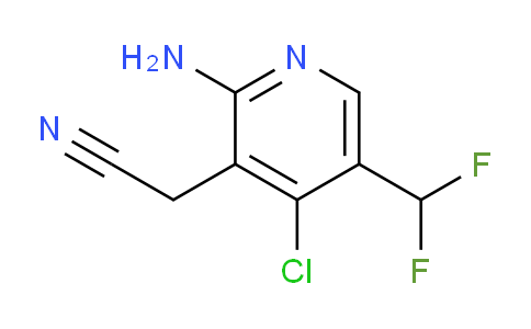 AM208574 | 1805342-57-7 | 2-Amino-4-chloro-5-(difluoromethyl)pyridine-3-acetonitrile