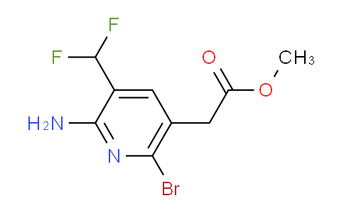 AM208576 | 1806060-74-1 | Methyl 2-amino-6-bromo-3-(difluoromethyl)pyridine-5-acetate