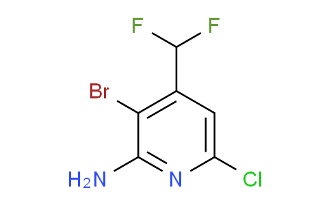 AM208579 | 1805162-31-5 | 2-Amino-3-bromo-6-chloro-4-(difluoromethyl)pyridine