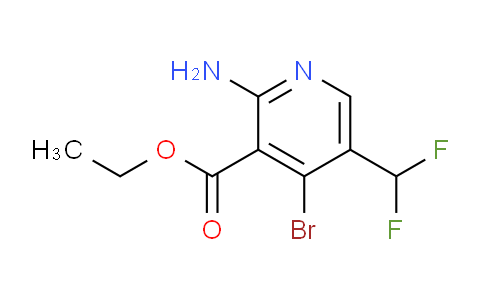 AM208584 | 1806814-20-9 | Ethyl 2-amino-4-bromo-5-(difluoromethyl)pyridine-3-carboxylate