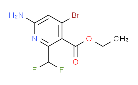 AM208586 | 1803711-33-2 | Ethyl 6-amino-4-bromo-2-(difluoromethyl)pyridine-3-carboxylate