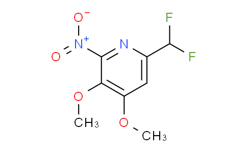 6-(Difluoromethyl)-3,4-dimethoxy-2-nitropyridine