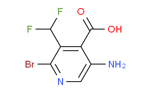 5-Amino-2-bromo-3-(difluoromethyl)pyridine-4-carboxylic acid