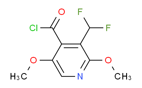 3-(Difluoromethyl)-2,5-dimethoxypyridine-4-carbonyl chloride