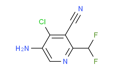 AM208608 | 1806806-49-4 | 5-Amino-4-chloro-3-cyano-2-(difluoromethyl)pyridine