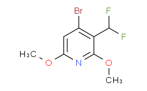 AM208609 | 1806787-73-4 | 4-Bromo-3-(difluoromethyl)-2,6-dimethoxypyridine