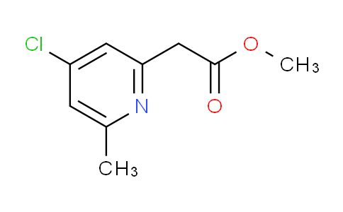 AM20861 | 1261749-89-6 | Methyl 4-chloro-6-methylpyridine-2-acetate