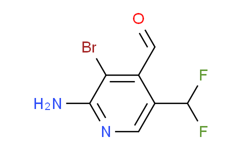 AM208615 | 1806834-38-7 | 2-Amino-3-bromo-5-(difluoromethyl)pyridine-4-carboxaldehyde