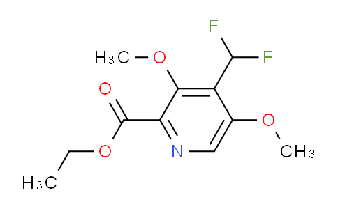 AM208618 | 1804711-96-3 | Ethyl 4-(difluoromethyl)-3,5-dimethoxypyridine-2-carboxylate