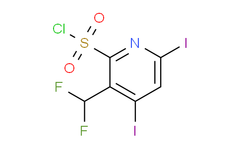 AM208619 | 1806806-71-2 | 3-(Difluoromethyl)-4,6-diiodopyridine-2-sulfonyl chloride
