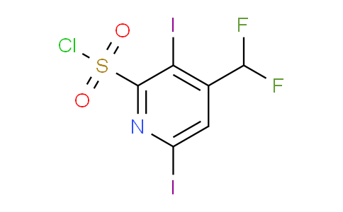 AM208621 | 1803706-89-9 | 4-(Difluoromethyl)-3,6-diiodopyridine-2-sulfonyl chloride