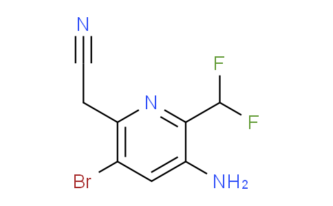 AM208632 | 1806811-53-9 | 3-Amino-5-bromo-2-(difluoromethyl)pyridine-6-acetonitrile