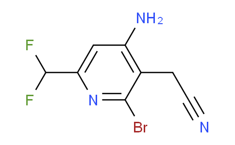AM208633 | 1806836-46-3 | 4-Amino-2-bromo-6-(difluoromethyl)pyridine-3-acetonitrile