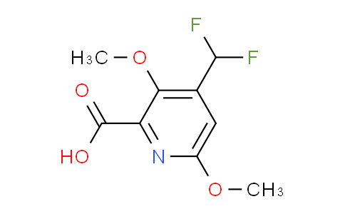 AM208640 | 1806817-15-1 | 4-(Difluoromethyl)-3,6-dimethoxypyridine-2-carboxylic acid