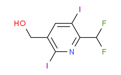 AM208647 | 1806893-75-3 | 2-(Difluoromethyl)-3,6-diiodopyridine-5-methanol