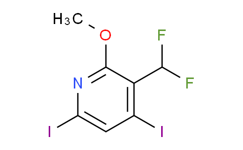AM208661 | 1805330-63-5 | 3-(Difluoromethyl)-4,6-diiodo-2-methoxypyridine