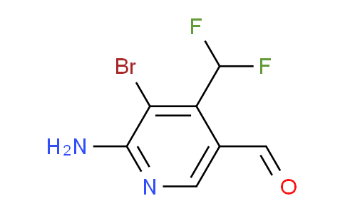 AM208671 | 1806834-30-9 | 2-Amino-3-bromo-4-(difluoromethyl)pyridine-5-carboxaldehyde