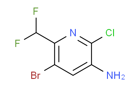 AM208672 | 1804454-52-1 | 3-Amino-5-bromo-2-chloro-6-(difluoromethyl)pyridine