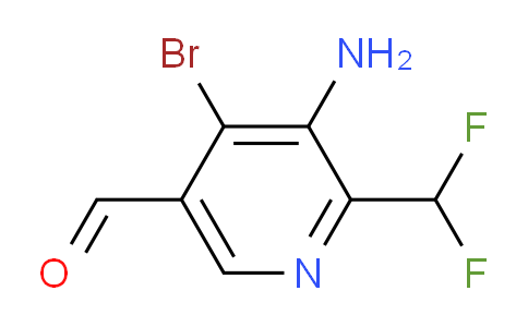 AM208675 | 1805205-28-0 | 3-Amino-4-bromo-2-(difluoromethyl)pyridine-5-carboxaldehyde