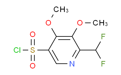 AM208676 | 1805162-26-8 | 2-(Difluoromethyl)-3,4-dimethoxypyridine-5-sulfonyl chloride