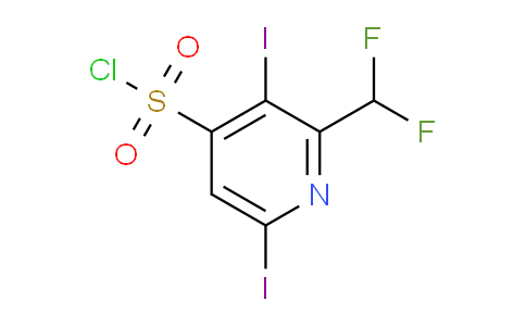 AM208679 | 1805158-93-3 | 2-(Difluoromethyl)-3,6-diiodopyridine-4-sulfonyl chloride