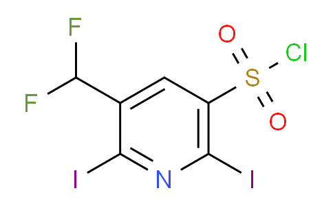 AM208680 | 1806042-27-2 | 3-(Difluoromethyl)-2,6-diiodopyridine-5-sulfonyl chloride