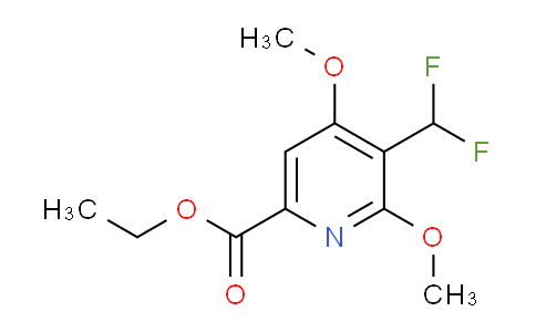 AM208683 | 1805253-83-1 | Ethyl 3-(difluoromethyl)-2,4-dimethoxypyridine-6-carboxylate