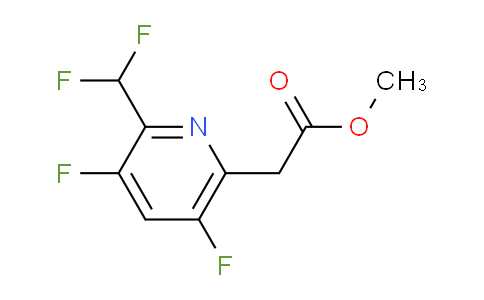 AM208687 | 1804449-52-2 | Methyl 3,5-difluoro-2-(difluoromethyl)pyridine-6-acetate