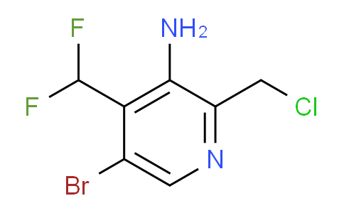 AM208702 | 1805207-36-6 | 3-Amino-5-bromo-2-(chloromethyl)-4-(difluoromethyl)pyridine