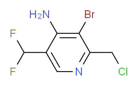AM208704 | 1805053-13-7 | 4-Amino-3-bromo-2-(chloromethyl)-5-(difluoromethyl)pyridine