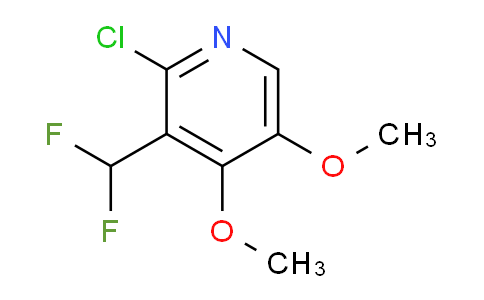 2-Chloro-3-(difluoromethyl)-4,5-dimethoxypyridine