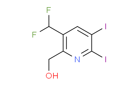 AM208711 | 1806032-78-9 | 5-(Difluoromethyl)-2,3-diiodopyridine-6-methanol