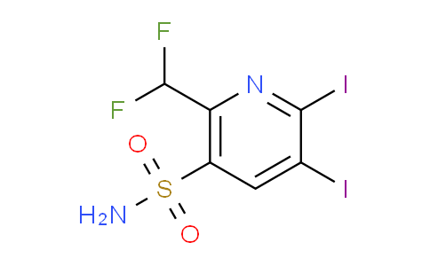 AM208715 | 1805007-70-8 | 6-(Difluoromethyl)-2,3-diiodopyridine-5-sulfonamide
