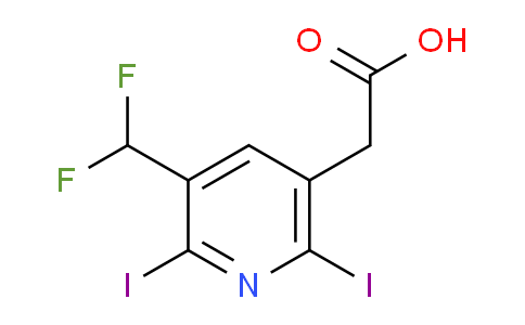 AM208723 | 1806799-12-1 | 3-(Difluoromethyl)-2,6-diiodopyridine-5-acetic acid