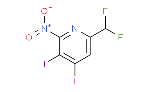 AM208730 | 1805158-31-9 | 6-(Difluoromethyl)-3,4-diiodo-2-nitropyridine