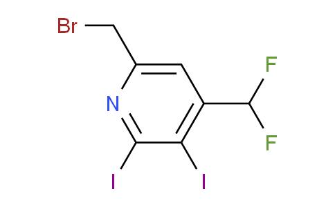 AM208731 | 1806825-33-1 | 6-(Bromomethyl)-4-(difluoromethyl)-2,3-diiodopyridine