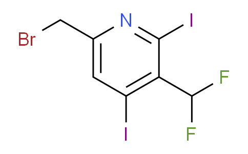 AM208733 | 1805011-46-4 | 6-(Bromomethyl)-3-(difluoromethyl)-2,4-diiodopyridine