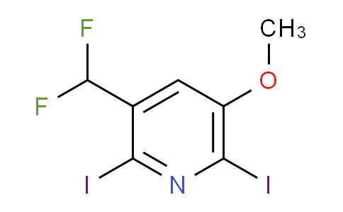 AM208736 | 1806791-53-6 | 3-(Difluoromethyl)-2,6-diiodo-5-methoxypyridine