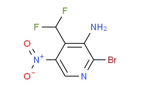AM208741 | 1805333-99-6 | 3-Amino-2-bromo-4-(difluoromethyl)-5-nitropyridine