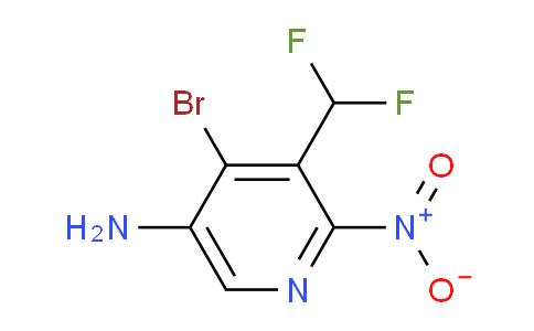 AM208745 | 1806056-59-6 | 5-Amino-4-bromo-3-(difluoromethyl)-2-nitropyridine