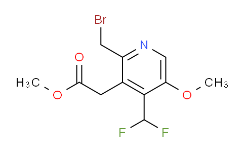 AM20875 | 1361709-38-7 | Methyl 2-(bromomethyl)-4-(difluoromethyl)-5-methoxypyridine-3-acetate