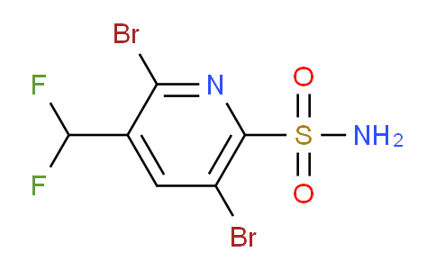 AM208755 | 1806828-74-9 | 2,5-Dibromo-3-(difluoromethyl)pyridine-6-sulfonamide