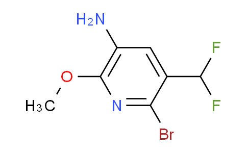 AM208757 | 1806801-90-0 | 5-Amino-2-bromo-3-(difluoromethyl)-6-methoxypyridine