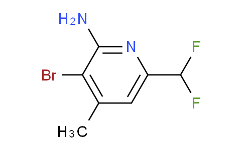 AM208758 | 1805333-42-9 | 2-Amino-3-bromo-6-(difluoromethyl)-4-methylpyridine