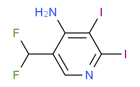 AM208759 | 1805329-29-6 | 4-Amino-5-(difluoromethyl)-2,3-diiodopyridine