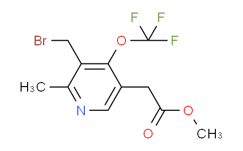 AM20876 | 1361850-59-0 | Methyl 3-(bromomethyl)-2-methyl-4-(trifluoromethoxy)pyridine-5-acetate