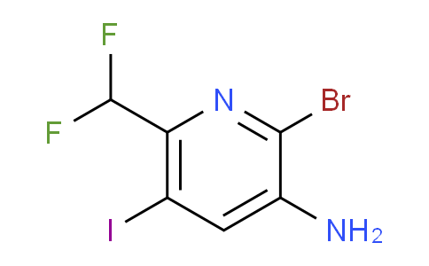 AM208766 | 1806895-81-7 | 3-Amino-2-bromo-6-(difluoromethyl)-5-iodopyridine