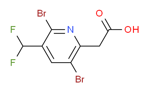 AM208767 | 1804447-29-7 | 2,5-Dibromo-3-(difluoromethyl)pyridine-6-acetic acid